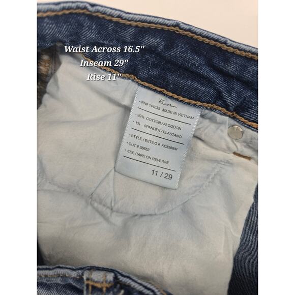 KanCan Distressed Paint Splatter Jeans Women’s Size 11/29 - Picture 4 of 5